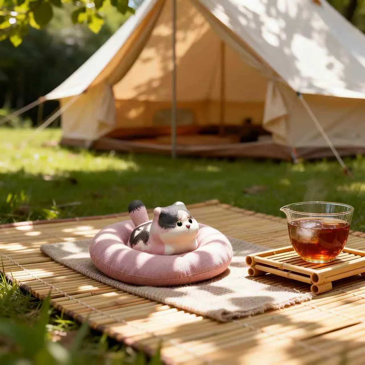 Ancient Clay, Modern Loaf - zisha cat loaf tea pet